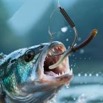 Natufish 25-Pack 2X Strong Weedless Wacky Rig Hooks - Ultra Sharp Neko Rig Circle Weedless Hooks for Bass & Catfish,Saltwater & Freshwater （1#_25PCS）