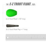 Trout Magnet E-Z Trout Float Fishing Bobbers, Easy Depth Adjustment, Ideal To Drift Small Lures Or Bait 36-Pack