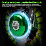 BAIKALBASS Fly Fishing Reel Fly Reels - Large Arbor CNC-Machined Aluminum Alloy Body Light Weight with Fly Line Pre-Loaded Reel Combo（7/9wt Silver）