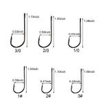 50-100pcs/ Pack Bait Holder Hooks 2 Barbs Fishing Hooks