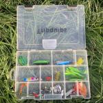 Tripquips 3600 Tackle Trays, Plastic Storage Organizer Box with Removable Dividers - Tackle Boxes - Fishing Tackle Storage - 3700 Tackle Trays - 2 Packs/4 Packs Box Organizer-3600 4 Packs