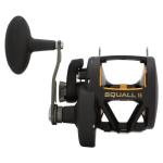 PENN Squall II Lever Drag Fishing Reel, Size 50, Graphite Body and Sideplates, Stainless Steel Main and Pinion Gears, Powerful PENN Dura-Drag