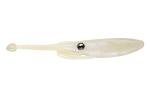 Nomad Design Live Ops Jerksquid 4” Unrigged Jerkshad Soft Bait Lure, Ultra-Realistic Squid with Reactor-UV & Glow, Pearl White (5 Pack), for Striped Bass & Redfish
