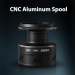 HANDING M1 Spinning Reel, Freshwater Fishing Reels Spinning, 9+1 Ball Bearings, 26.5LBs Max Drag, 5.2:1 Gear Ratio, Graphite Frame, CNC Aluminum Spool, 500 to 5000 Series, Handle Interchangeable