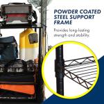 12 Rod Tackle Cart Organizer for Fishing Gear