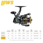 Lew’s Wally Marshall Signature Series Spinning Fishing Reel, Size 100 Reel, 5+1 Bearings, 5.1:1 Gear Ratio, Graphite Frame and Rotor, Interchangeable Retrieve, Green/Gold