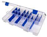 Flambeau Outdoors 5003 Fishing - Includes 15 Dividers, 25 Compartments, Clear Fishing Lure Organizer, Tuff Tainer with Zerust Anti-Rust Dividers - 14.25" x 9.12" x 2"
