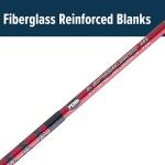 Penn Mariner III Boat Spinning Fishing Rod, Black/Red, 6'6" - Medium - 1pc - 12-20lb