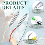Teyva Daily 6 Pcs Diamond Jigs Saltwater Fishing Lures, Flat Metal Jigging Spoon Baits for Surf Fishing Bottom Bouncing Sinking Casting, Vertical Ocean Lures for Bluefish Striper Freshwater (2 oz)