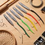 Teyva Daily 6 Pcs Diamond Jigs Saltwater Fishing Lures, Flat Metal Jigging Spoon Baits for Surf Fishing Bottom Bouncing Sinking Casting, Vertical Ocean Lures for Bluefish Striper Freshwater (2 oz)