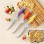 MONGSEW 3PCS Boning Knife, German Stainless Steel Fillet Knives, 6 inch Curved Boning Deboning Filet Fillet Knife for Meat, Fish, Poultry, Cutting, Trimming, Ergonomic Rubber Handle, Dishwasher Safe