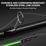 KastKing Brutus Spinning Fishing Reel Combo - 2Pc Blanks, 6'6" MH 3000 Reel