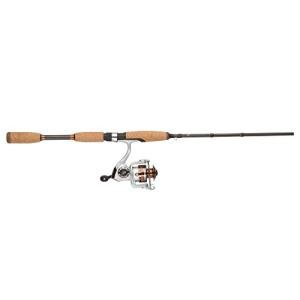 Pflueger 5'6" Monarch Spinning Rod Combo, 2-Piece Graphite Rod, Size 30 Reel, Right/Left Handle Position, Lightweight and Corrosion-Resistant, Aluminum Spool, Disc Drag System
