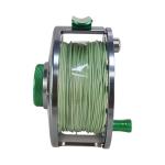 Aventik FLK II Fly Fishing Reel Aluminum Trout 3/5, 5/7, 7/9wt Large Arbor Freshwater Fly Reel with Line. (Silver-with Line, 5/7)