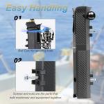 Fishing Rod Holders, 4 Pack Fishing Rod Racks Fishing Pole Holders Side-Mount with Screws for Boat