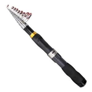 Collapsible Fishing Rod and Reel Combo, BalanZze Telescopic Fishing Rod with Spinning Reel, Portable Collapsible Fishing Pole Kit for Saltwater and Freshwater – Ideal Fishing Gift