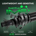 KastKing Zephyr Dual Tip Fishing Rod, Lightweight KastFlex IM6 Graphite Spinning & Casting Rod, Fuji O-Ring Guide, Dual Tips Section for Different Powers, EVA Grip, 6'2" ML & M Spinning Rod