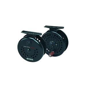 Okuma Sierra Diecast Aluminum Fly Reel, 7/8 WT. Black