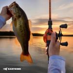KastKing Lethal Blaze Baitcasting Fishing Reel, 7.3:1 High-Speed Gear Ratio, Low-Profile Baitcaster, Lightweight Glass Fiber-Infused Nylon Frame, Freshwater & Inshore Bass Fishing Reel