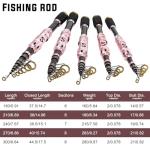 Sougayilang Portable Telescopic Fishing Rod with Carbon Fiber Material and Precision Carved Reel Seat - Suitable for Saltwater and Freshwater Fishing