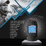 LUCKYLAKER Depth Handheld Fish Finder Display Boat Ice Fishing Finder Sonar Portable Wired Fish Finders Transducer LCD Monitor