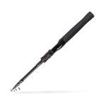 Telescopic Fishing Rod, Collapsible Fishing Rod Portable Spinning Pole for Saltwater and Freshwater, Carbon Fiber Lightweight and Compact Design (Full Extend 4.9 Feet)