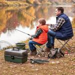 4 Layers Fishing Tackle Box, 605Pcs Fishing Gear Kit with Lures, Small Tool Kit Containing Gripper, Hook Remover, Plier, Accessories, Greeting Cards, Complete Fishing Box for Beginners, Adults