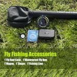 Fly Fishing Rod and Reel Starter Combo Kit