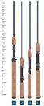 St. Croix Rods Triumph Travel Spinning Rod, 6'6" (Tsr66Mhf4)