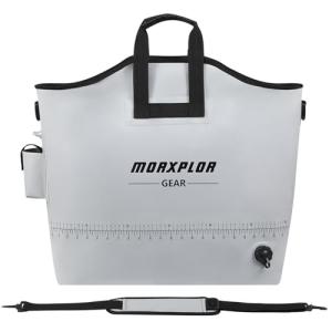 MORXPLOR Fish Bag Tournament Fishing Weigh in Bag 26x23 inches With Airtight Leakproof Zipper,Fish Bags Heavy Duty to Transport Fishes