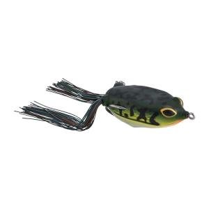 Berkley Swamp Lord Standard Hollow Body Frog Fishing Lure, Bully, 65mm, Soft Body for Improved Hook-Up Ratio, Sealed to Prevent Water Intrusion, Equipped with Sharp Fusion19 Hooks