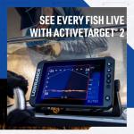 Lowrance Elite FS 7 Fish Finder with Active Imaging 3-in-1 Transducer, Preloaded C-MAP Contour+ Charts