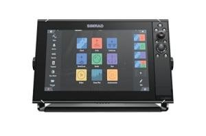Simrad NSS12 Evo3S - 12-inch Multifunction Fish Finder Chartplotter with Preloaded C-MAP US Enhanced Charts,000-15403-002