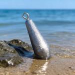 Drop Shot Fishing Weights Sinkers Teardrop Weights Bass Fishing Sinkers for Freshwater Saltwater Fishing Gear 1oz to 8oz