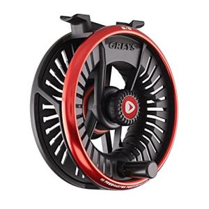 Greys Tail Fly Reel, Size 5/6, Features Cutting Edge Design and Precision Manufacturing, Sealed Carbon Disc Drag System, Includes Reel Pouch