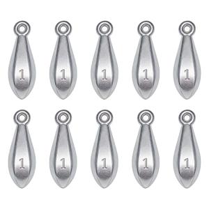 Fishing Weights Sinkers Bank Sinkers Bullet Weights for Surf Fishing Pier Bank Fishing Saltwater Fishing Gear 1oz to 8oz