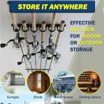 Ceiling Fishing Rod Holder for 6 Rods