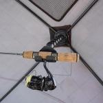 Eskimo® 41942 E-Hub™ Rod Holder, Ice Shelters, Black