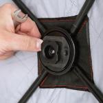 Eskimo® 41942 E-Hub™ Rod Holder, Ice Shelters, Black