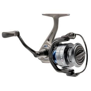 Lew’s American Hero Spinning Fishing Reel, Size 200 Reel, 4+1 Bearings, 6.2:1 Gear Ratio, Graphite Frame, Speed Gears, Speed Lube, Gray/Black/Blue