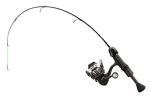 13 Fishing - The Snitch Pro Spinning Ice Fishing Combo - 29" with Flex-Core Quick Action Tip - SNPC-29