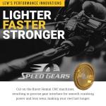 Lew’s American Hero Spinning Fishing Reel, Size 200 Reel, 4+1 Bearings, 6.2:1 Gear Ratio, Graphite Frame, Speed Gears, Speed Lube, Gray/Black/Blue