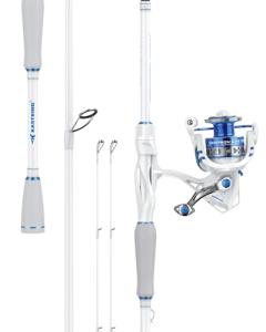 KastKing Centron Lite Travel Spinning Fishing Rod and Reel 6'6" M 2000 Reel Spinning