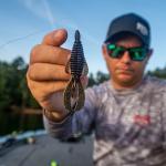 Strike King Rage Bug Fishing Lure, Soft Plastic Craw, Junebug, 4-Inches, 7-Pack