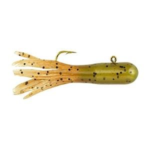 Berkley PowerBait Pre-Rigged Atomic Tubes Fishing Bait, Grasshopper, Irresistible Scent & Flavor, Ready-to-Fish, Ideal for Trout, Panfish Species and More