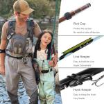 Aventik FreshStart Tenkara Fly Fishing Rod Combo(Blue,2.4M/8FT)