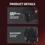 Baitcaster Reels, 7.2:1 Gear Ratio Baitcasting Fishing Reel, Saltwater & Freshwater Bait Cast Reel with 18+1bb Stainless Steel Ball Bearings,22lbs Max Drag Baitcaster Reels