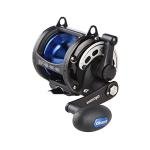 Okuma Solterra SLX Single Speed Closed Frame Lever Drag Saltwater Trolling Reel, SLX-20b, 480yds-30lb,Black