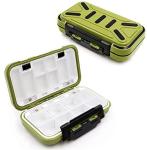 LESOVI Fishing Lure Boxes, Waterproof Portable Tackle Box Organizer With Storing Tackle Set Plastic Storage - Mini Utility Lures Fishing Box, Small Organizer Box