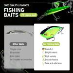 Fishing Rod and Reel Combos, 2PCS 5.9FT Carbon Fiber Fishing Pole Kits with Spinning Reels, Telescopic Travel Fishing Rod Line Lures Set with Carrier Bag for Freshwater Saltwater Fishing